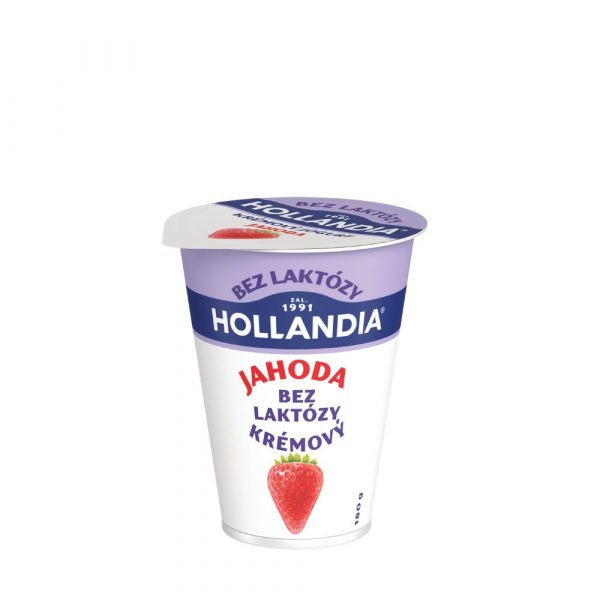 Jogurt bez laktózy jahoda 180g Hollandia VÝPREDAJ 1