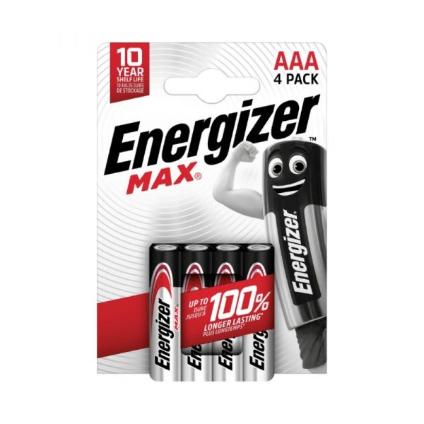 Batérie AAA Max 4pack Energizer 1