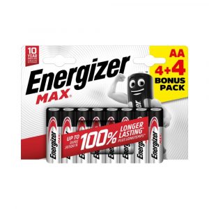 Batérie AA Max 4+4 Energizer 10