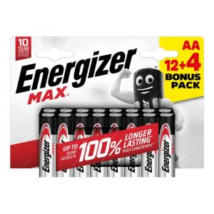 Batérie AA Max 12+4 Energizer 9