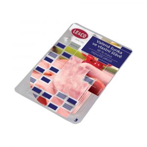 Šunka varená vo vlastnej šťave nárez 100g LE&CO 5 Šunka varená vo vlastnej šťave nárez 100g LE&CO 5