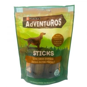 Adventuros Sticks s príchuťou bizóna 120g 2