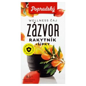 Pop. Well. Čaj zázvor, rakyt.+šípky 18x2g VÝPREDAJ 2
