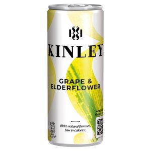 Kinley Grape & Elderflower 250ml*ZO VÝPREDAJ 1
