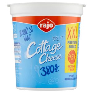 Cottage cheese biely XXL 380g Rajo VÝPREDAJ 9